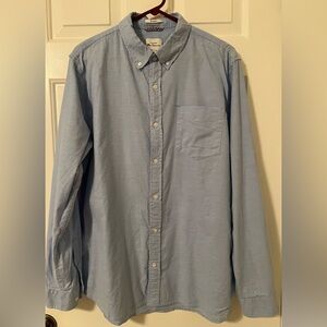 Ben Sherman Men’s Light Blue Casual Button-Down Shirt